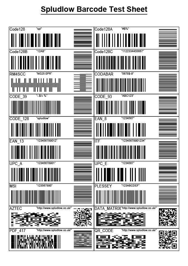 Barcode штрих коды